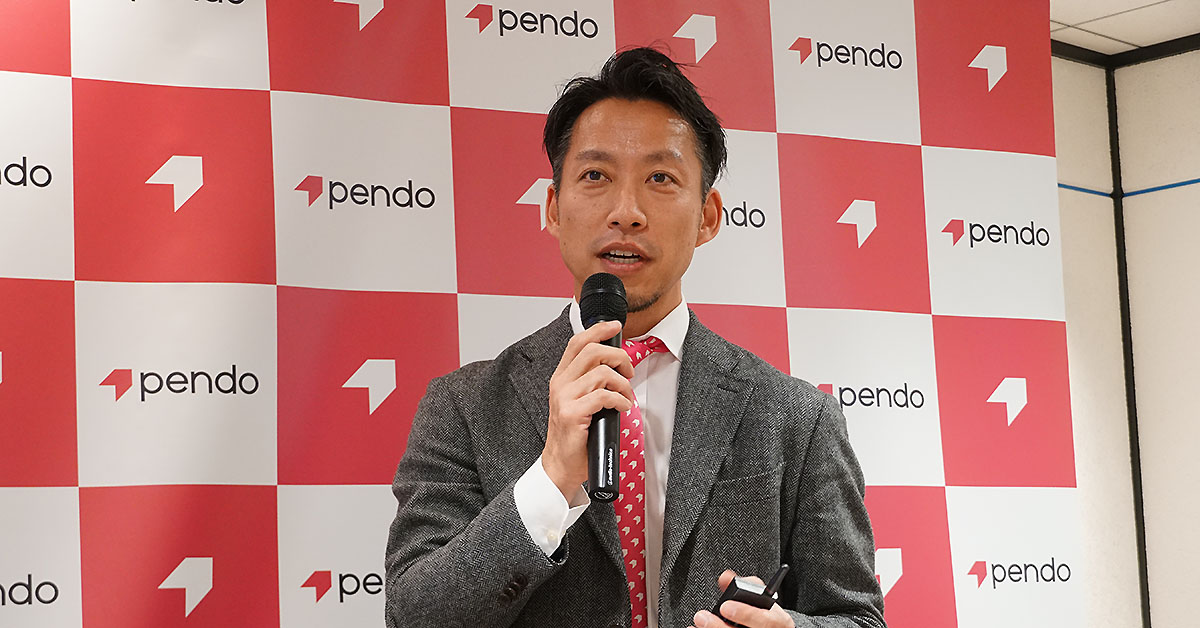 Pendo.io Japan株式会社 カントリーマネージャーの花尾和成氏