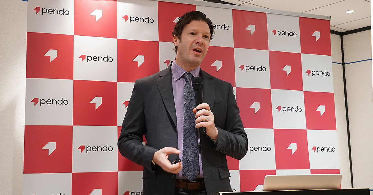 米Pendo.io, Incの創業者兼CEO トッド・オルソン氏。翻訳書『プロダクト・レッド・オーガニゼーション』の原著者でもある